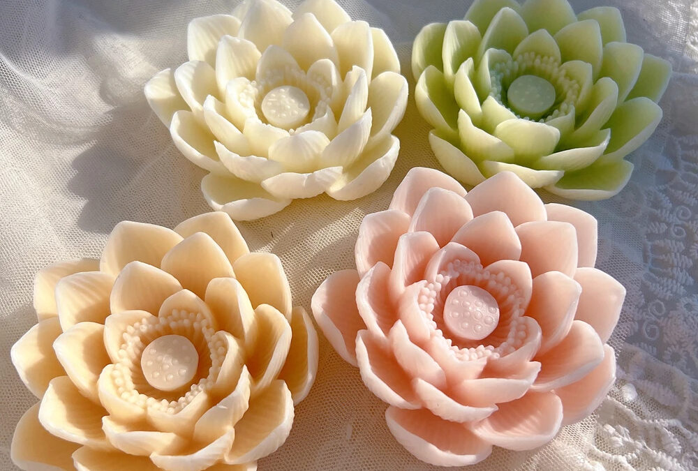 Floral Candle Molds