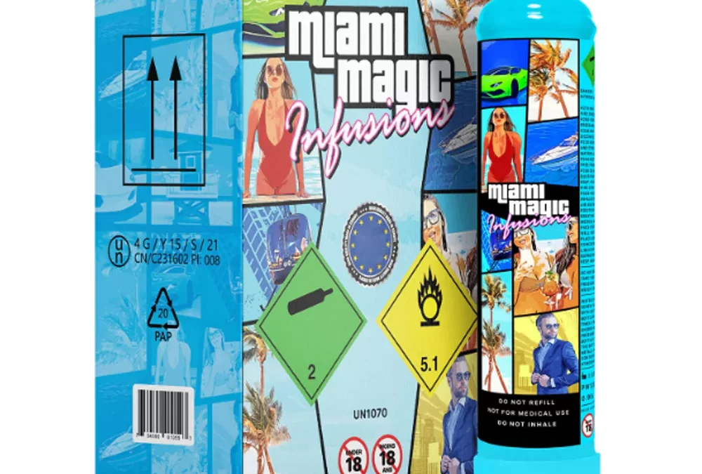 Miami magic nitrous oxide