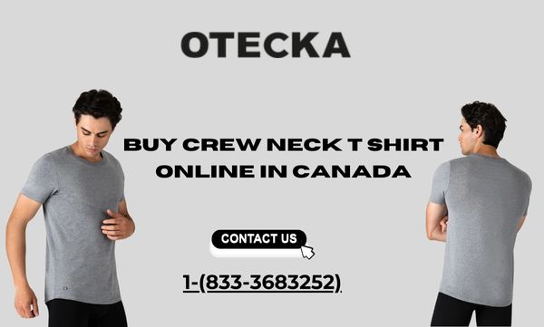 Crew Neck Comfort: Shop T-Shirts Online in Canada