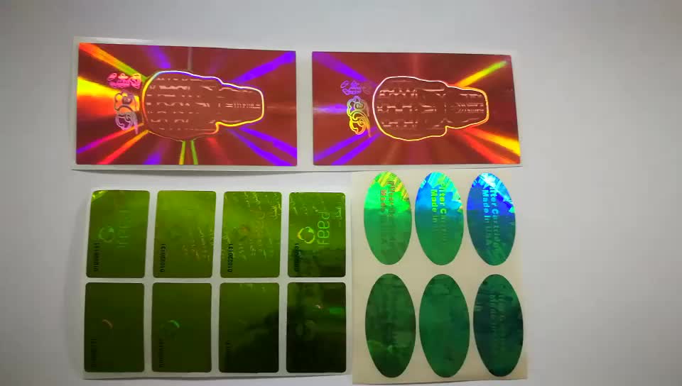 Custom Hologram Stickers