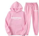 Care Instructions for Longevity of Pink Essentials Hoodie