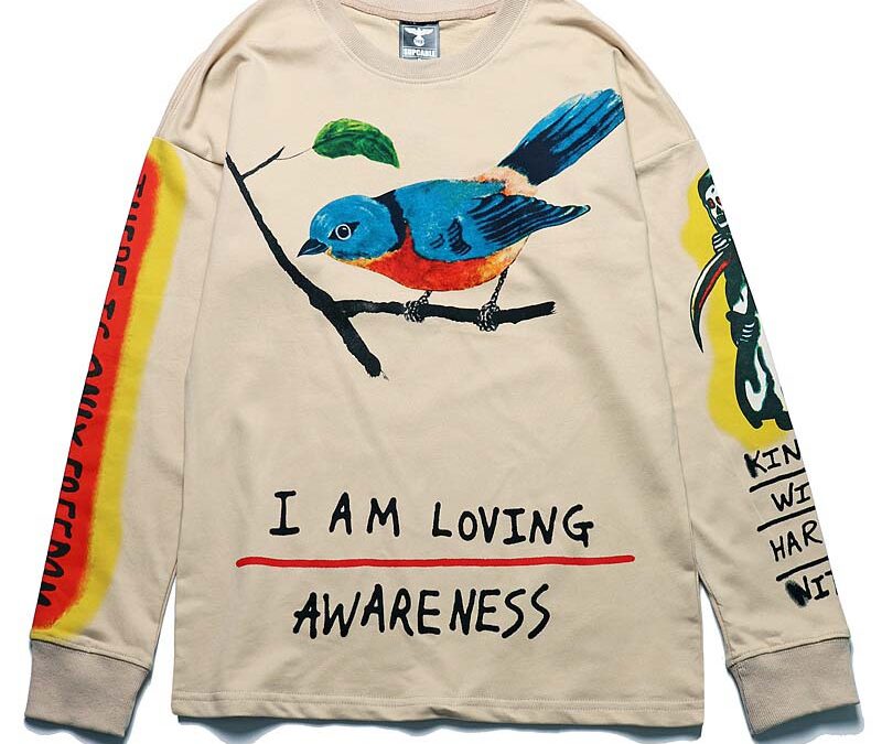 I Am Loving Awareness Sweatshirt Embracing Kanye West Fashion