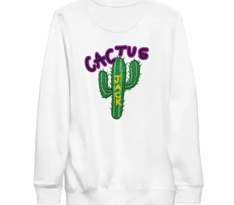 Travis Scott Cactus White Sweatshirt 2024