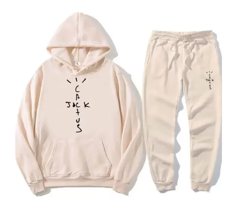 Travis Scott Cactus Jack Track Pants Hoodie Set