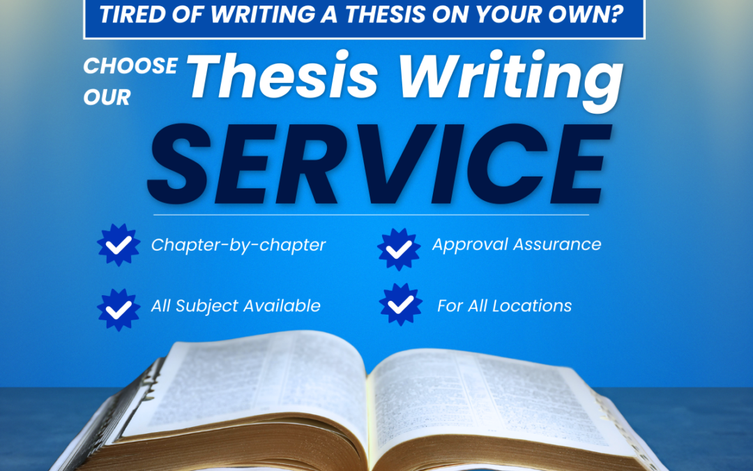 PhD Thesis Writing Service 