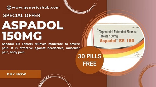 back pain.Aspadol-150mg