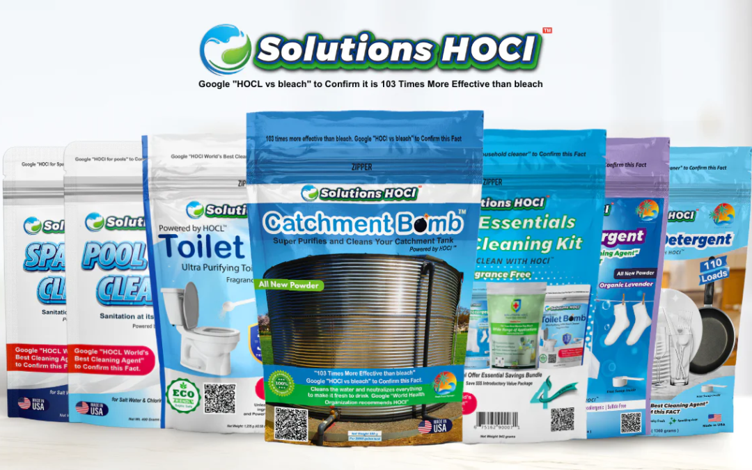 Revolutionize Your Cleaning Routine with Solutions HOCl®: A Safe and Green Choice