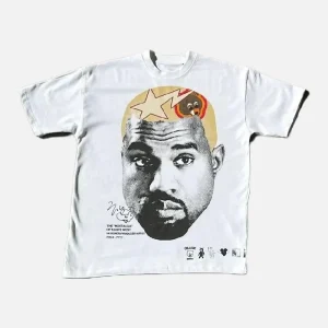 Billionaire Studios Celebrity Face Logo Tee White