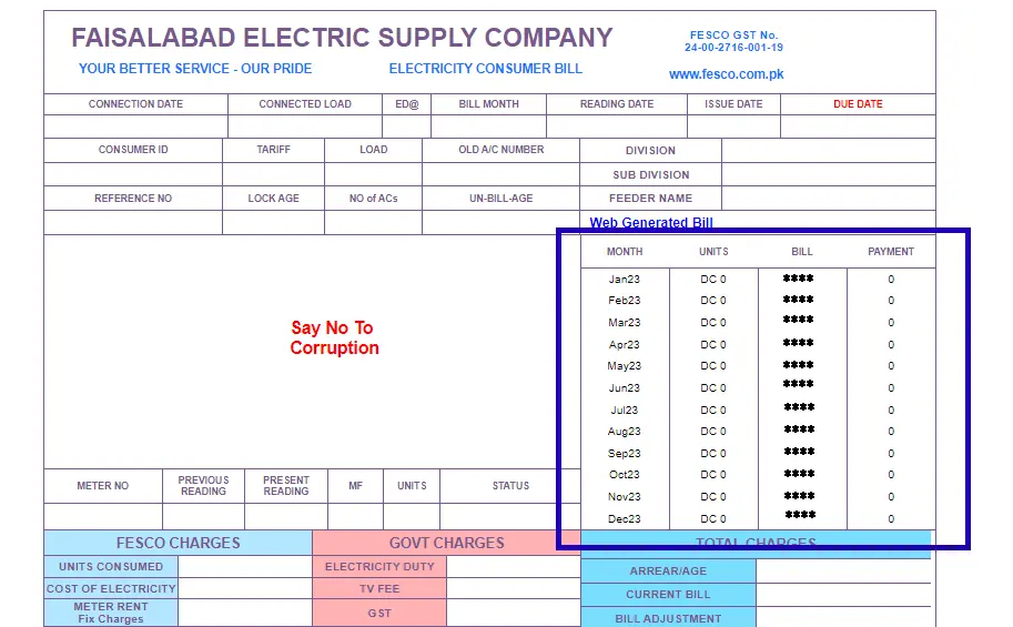 How to Read and Interpret Your Monthly Fesco BillCopySave