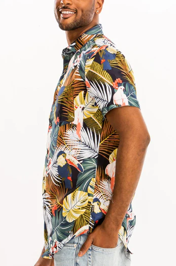 Embrace the Aloha Spirit: The Ultimate Guide to Digital Print Hawaiian Short Sleeve Shirts